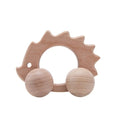 Load image into Gallery viewer, Wooden Child Block For Babies Bpa Free Organic Beech Animal Shape Baby
