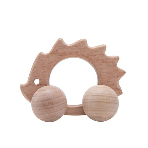 Wooden Child Block For Babies Bpa Free Organic Beech Animal Shape Baby