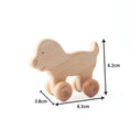 Load image into Gallery viewer, Wooden Child Block For Babies Bpa Free Organic Beech Animal Shape Baby
