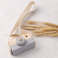 Load image into Gallery viewer, Wooden Fashion Camera Baby Toys Pendant Baby Block Montessori Toys For
