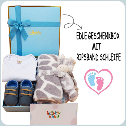 Hellobox Geschenk für neugeborene Blue Junge