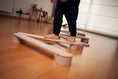 Load image into Gallery viewer, Circular Wooden Balance Beam Set | Montessori Gymnastics Toy for
