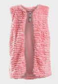 Load image into Gallery viewer, Beautees - Girls Super Soft Bodywarmer Faux Fur Pink Gilet
