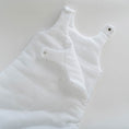 Load image into Gallery viewer, Organic Cotton Summer Sleeping Bag - White
