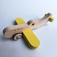 Load image into Gallery viewer, Amelia the wooden plane with wheels
