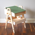 Load image into Gallery viewer, Chalkboard Art table - Montessori art table
