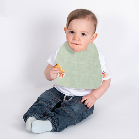 Organic Cotton Bib - Green