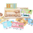 Load image into Gallery viewer, Wooden Math Learning Game Toy Montessori Mathematical Toys
