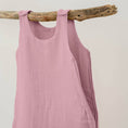 Load image into Gallery viewer, Organic Cotton Summer Sleeping Bag - Pink
