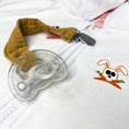 Load image into Gallery viewer, Organic Cotton Pacifier Clip - Honey
