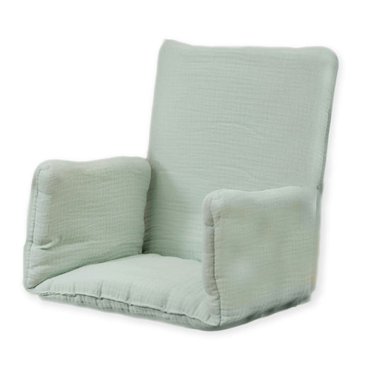 Cushion High Chair in Organic Cotton - Green