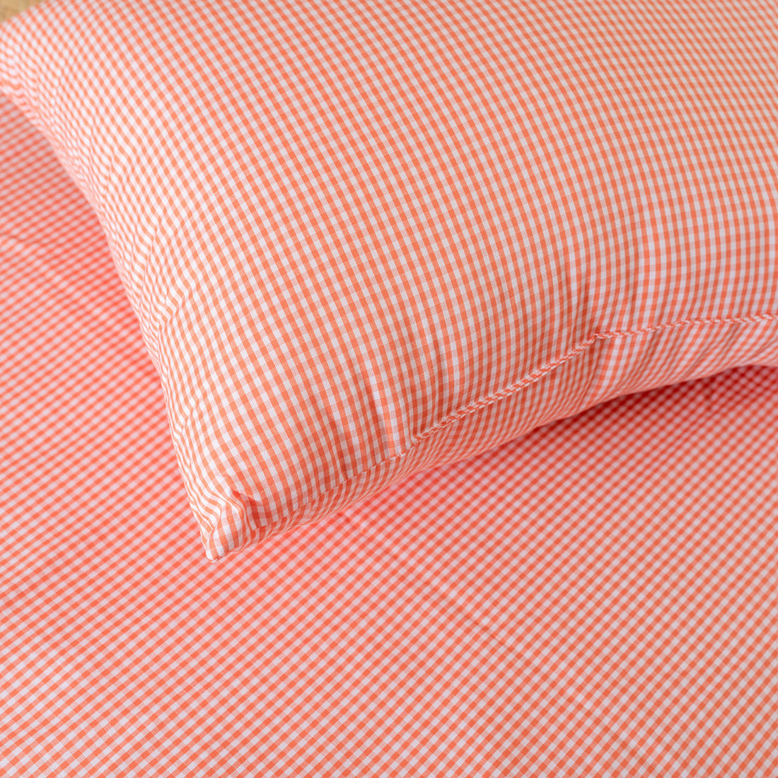 Organic Cotton Pillow - Vichy