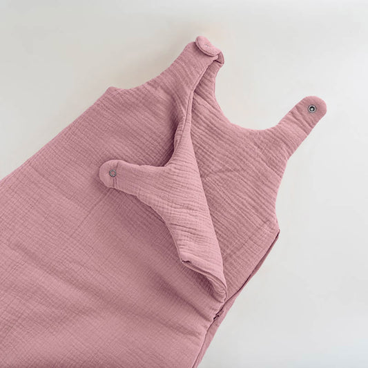 Organic Cotton Winter Sleeping Bag - Pink