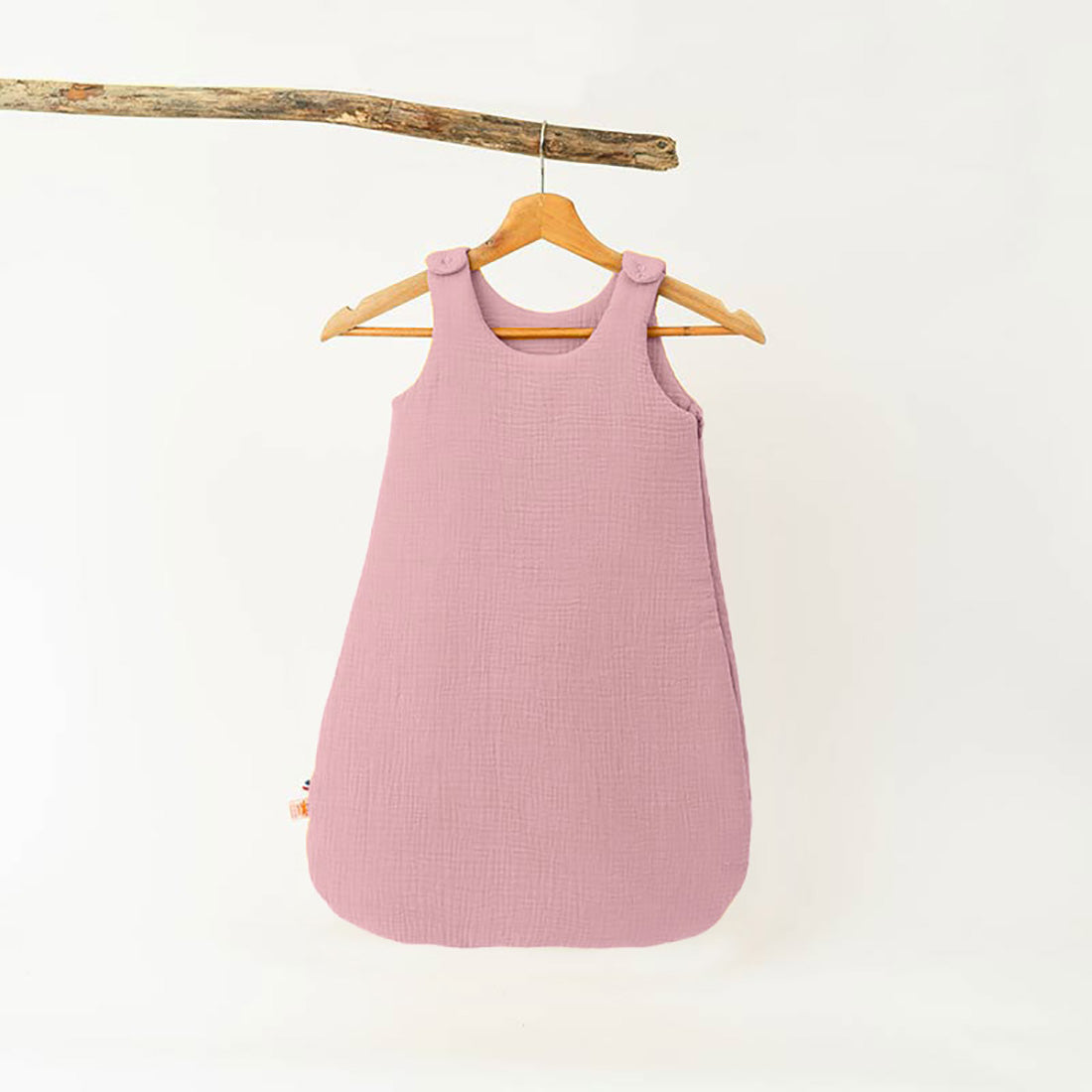 Organic Cotton Winter Sleeping Bag - Pink