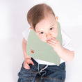 Load image into Gallery viewer, Organic Cotton Bib - Green
