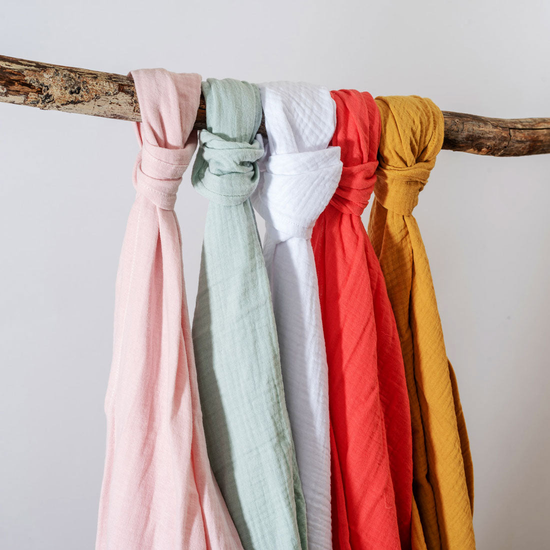 Maxi Organic Cotton Swaddles - Honey