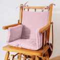 Load image into Gallery viewer, Cushion High Chair in Organic Cotton - Pink
