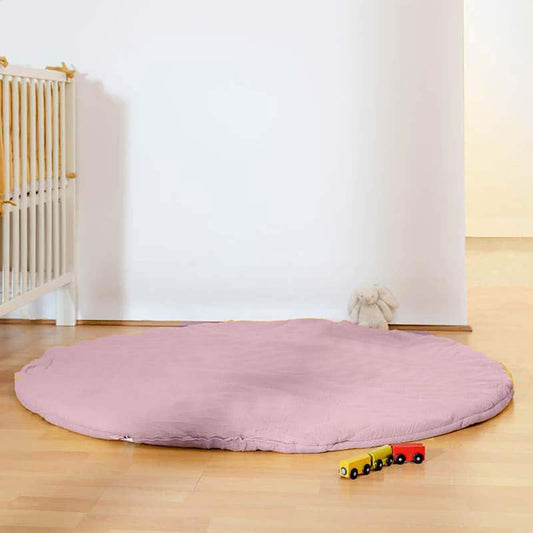 Organic Cotton Activity Mat Havane - Pink