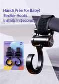 Load image into Gallery viewer, Universal Stroller Hooks 2 Pack
