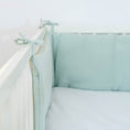 Load image into Gallery viewer, Organic Cotton Cot Bumper - Green
