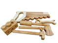 Load image into Gallery viewer, QToys Australia (USA) WOODEN TOOL SET
