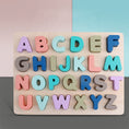 Load image into Gallery viewer, Wooden Puzzle Toy Game - English Letters ABC Numbers Learning for Kids
