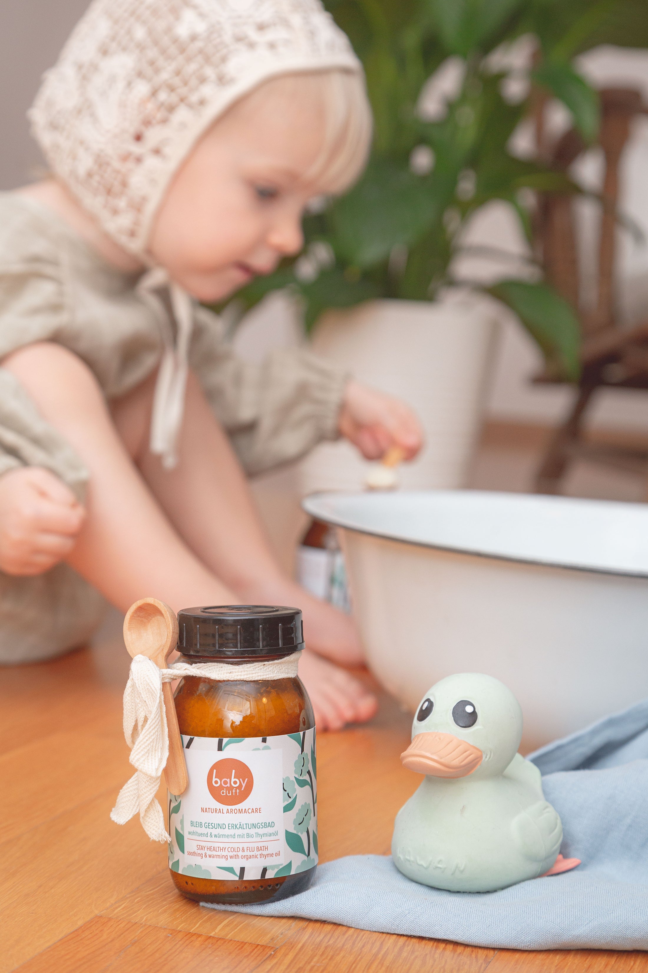 BABYDUFT Stay Healthy Cold and Flu Bath, Organic, Swissmade