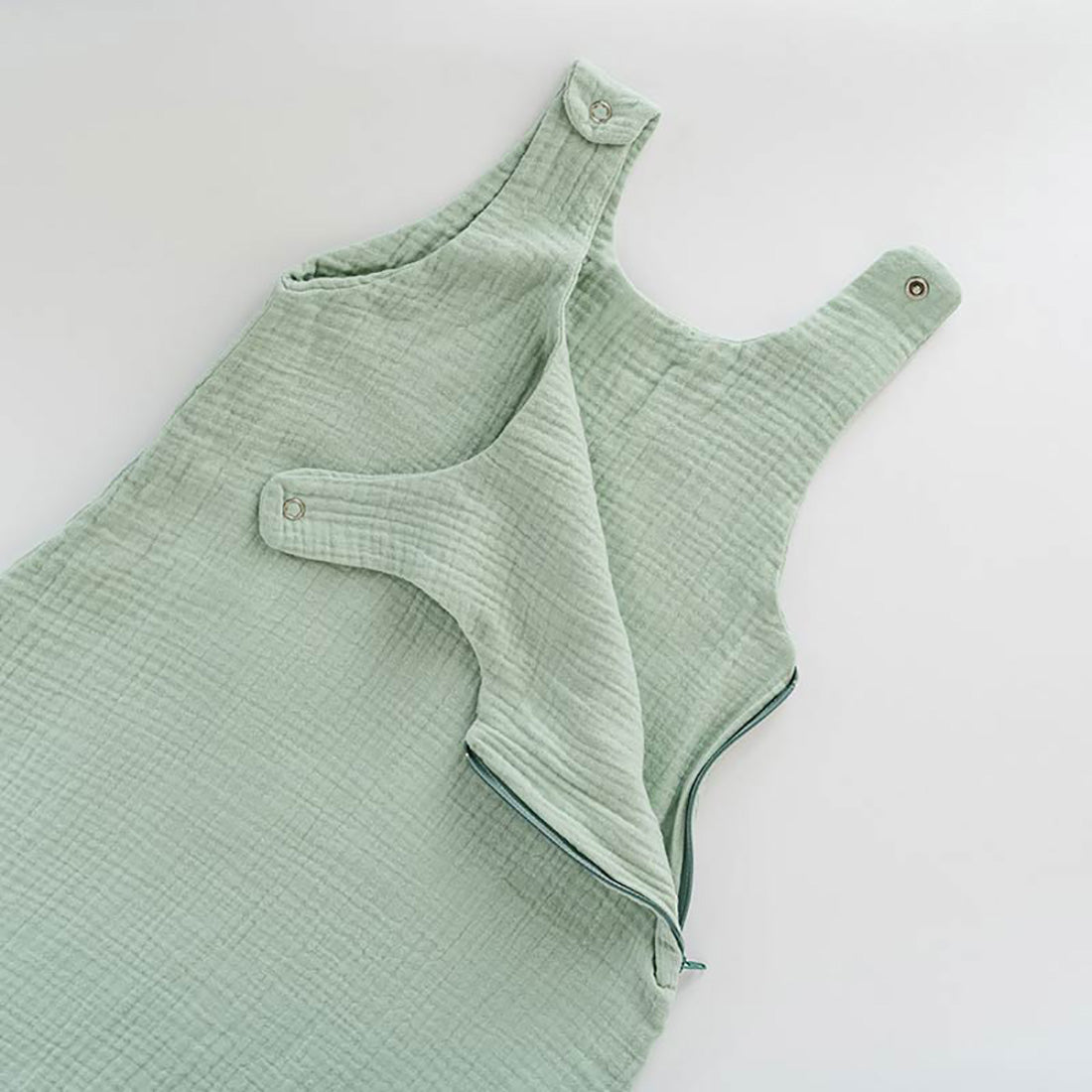 Organic Cotton Summer Sleeping Bag - Green