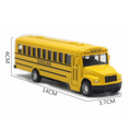 Load image into Gallery viewer, Alloy Inertial School Bus Model Car Model For Gifts Kids Boy Toys
