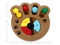 Load image into Gallery viewer, Wooden Paw Shape Treat Food IQ Training Pet Toy
