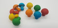 Load image into Gallery viewer, QToys Australia Color mushroom set of 10
