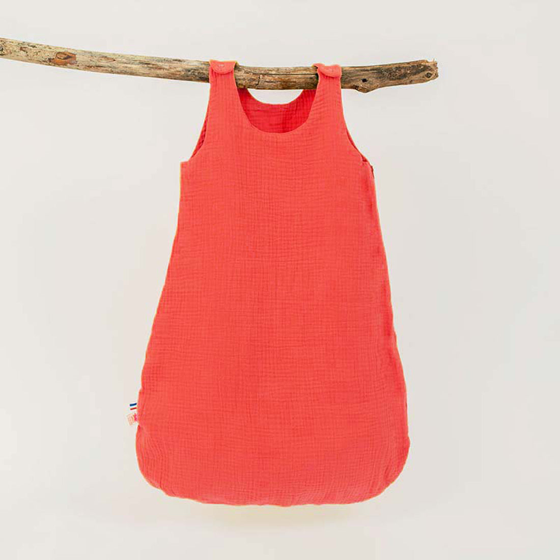 Organic Cotton Summer Sleeping Bag - Strawberry