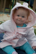 Load image into Gallery viewer, Bambini Fleece Robe With Hoodie
