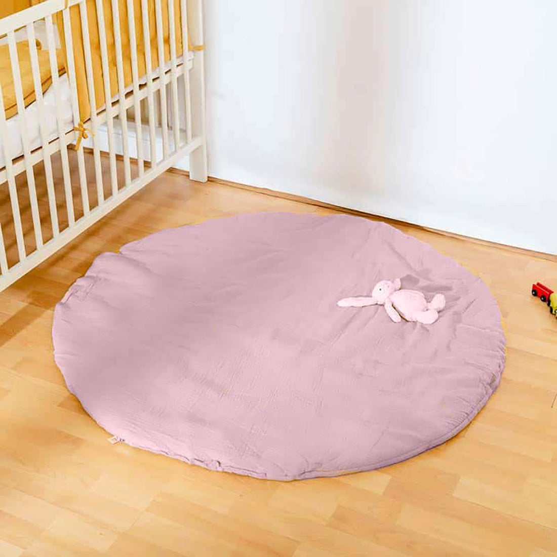 Organic Cotton Activity Mat Havane - Pink