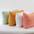 Load image into Gallery viewer, Organic Cotton Pillow - Vichy
