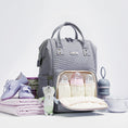 Load image into Gallery viewer, Modern Quilted Diaper Bag Backpack
