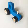 Load image into Gallery viewer, Small wooden tractor Joseph - Push toy
