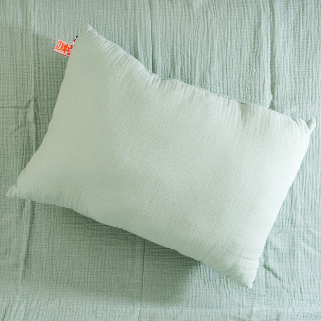 Organic Cotton Pillow - Green