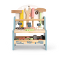 Load image into Gallery viewer, Mini Wooden Play Tool Workbench Set for Kids Toddlers
