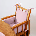 Load image into Gallery viewer, Cushion High Chair in Organic Cotton - Pink
