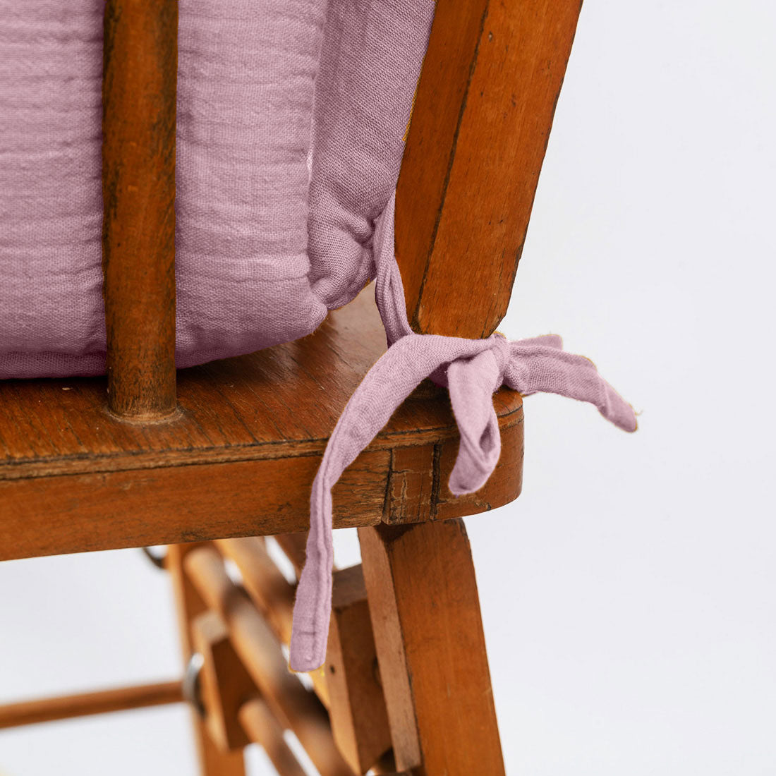 Cushion High Chair in Organic Cotton - Pink