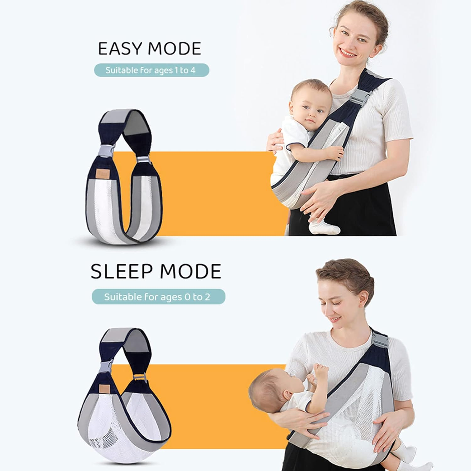 Portable Breathable Baby Carrier Ergonomic Baby Sling