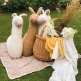 Load image into Gallery viewer, Soft toy-pillow Alpaca, creamy
