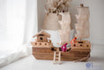 Load image into Gallery viewer, QToys Australia Wooden Pirate Ship
