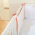 Load image into Gallery viewer, Organic Cotton Cot Bumper - White
