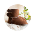 Load image into Gallery viewer, Baby Brown Sheepskin Boots.
