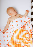 Load image into Gallery viewer, ORGANIC SNUG BLANKET - CARROTS
