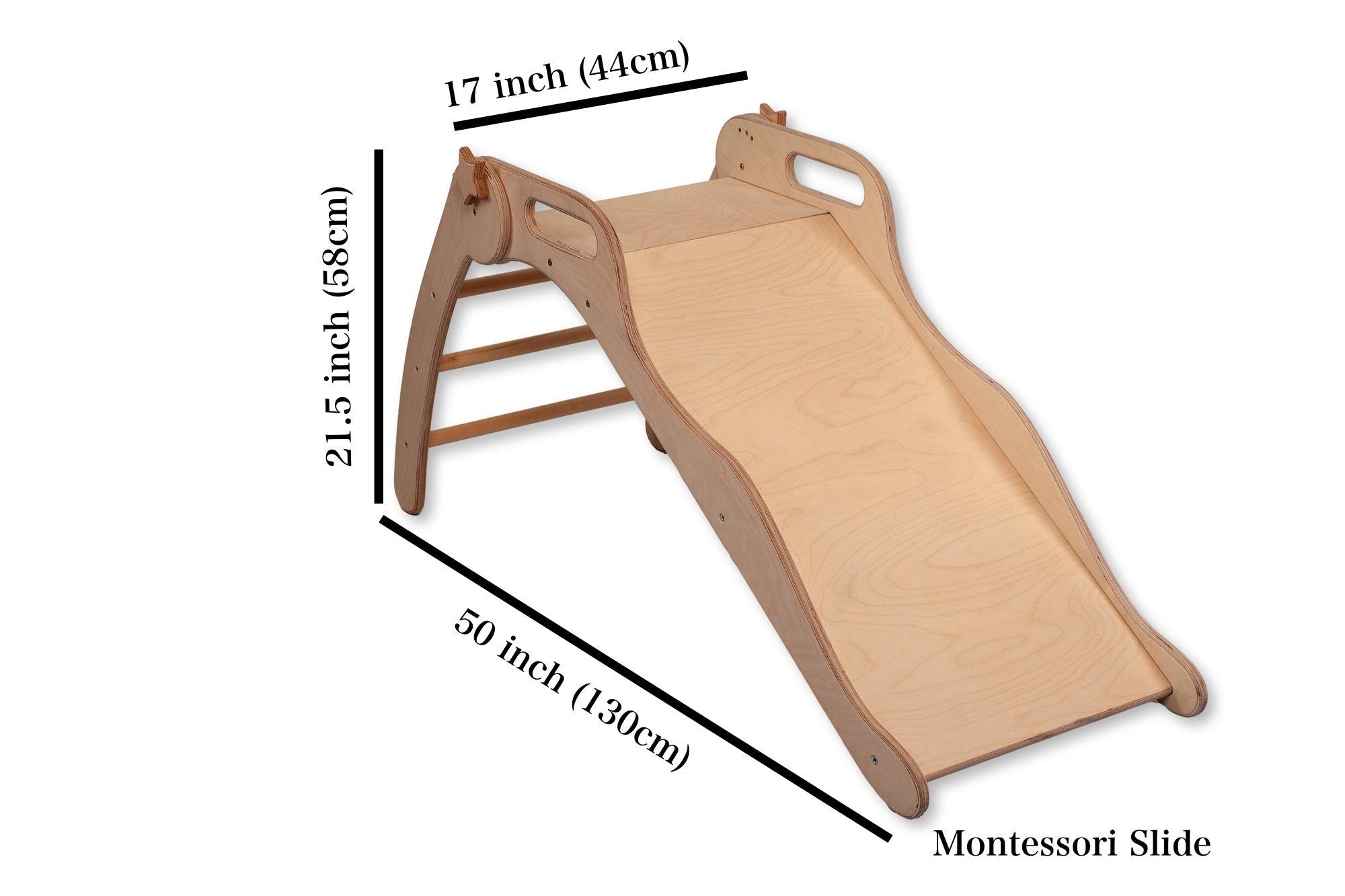 Foldable Wooden Slide