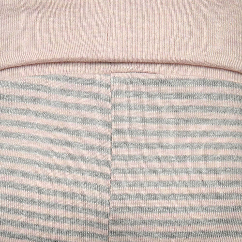 OrganicEra Organic Baby Pants with Elastic Band,Striped