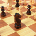 Load image into Gallery viewer, Foldable Wooden Chess Set Board Game
